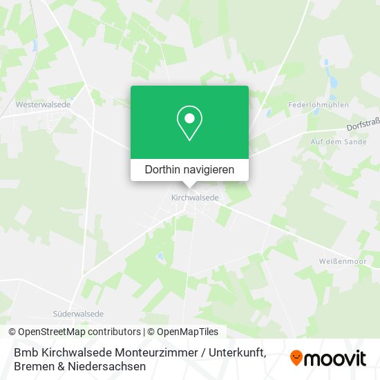 Bmb Kirchwalsede Monteurzimmer / Unterkunft Karte