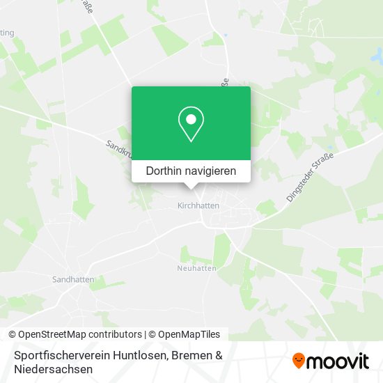 Sportfischerverein Huntlosen Karte