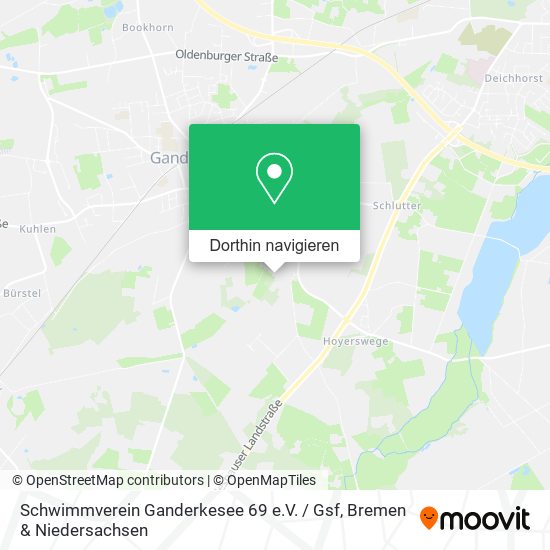 Schwimmverein Ganderkesee 69 e.V. / Gsf Karte