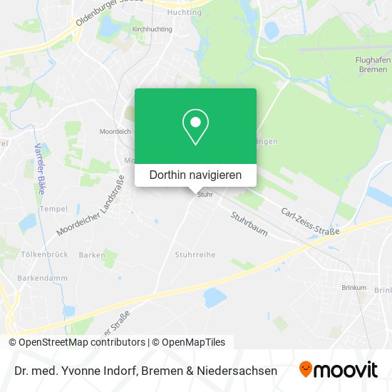 Dr. med. Yvonne Indorf Karte
