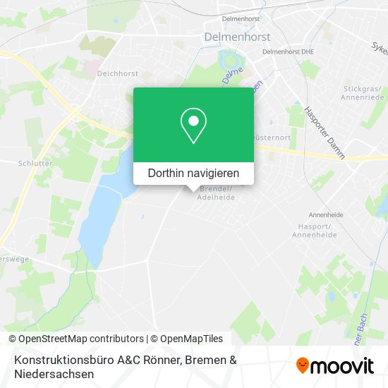 Konstruktionsbüro A&C Rönner Karte