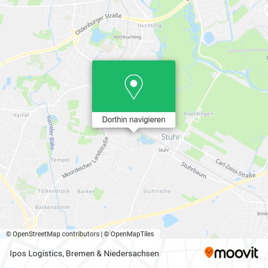 Ipos Logistics Karte