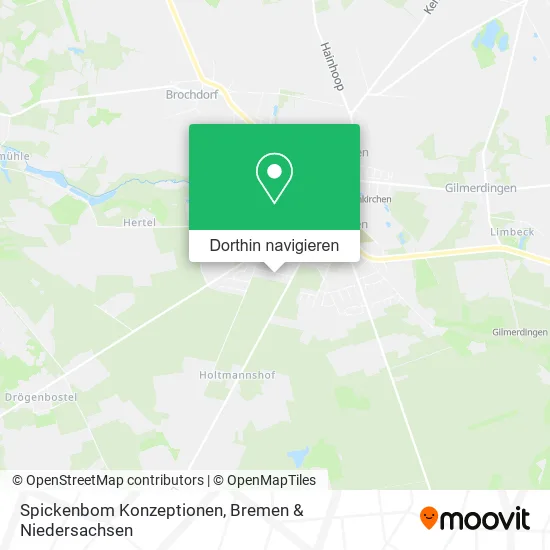 Spickenbom Konzeptionen Karte