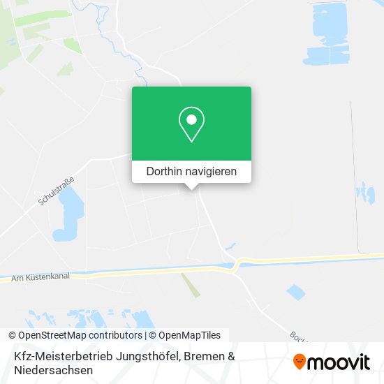 Kfz-Meisterbetrieb Jungsthöfel Karte