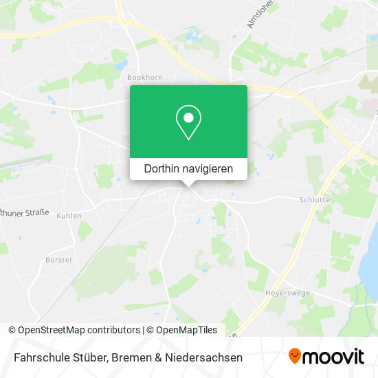 Fahrschule Stüber Karte