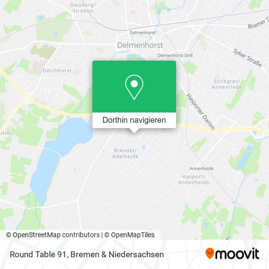 Round Table 91 Karte