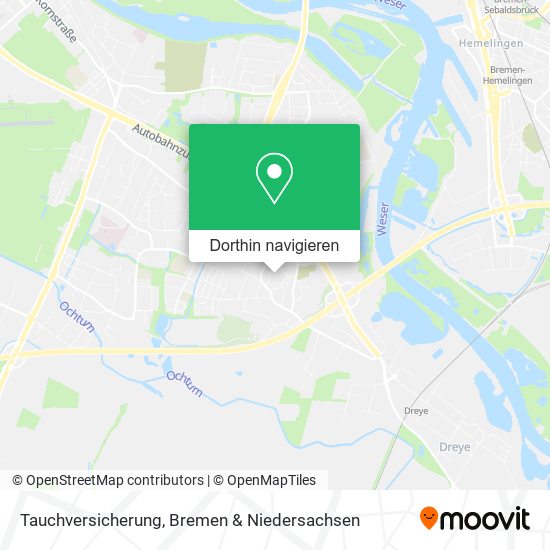 Tauchversicherung Karte