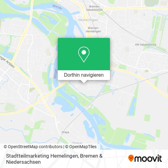 Stadtteilmarketing Hemelingen Karte