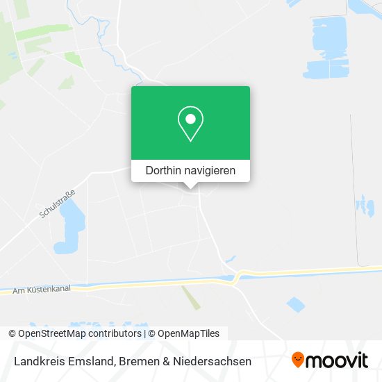 Landkreis Emsland Karte
