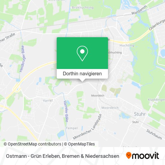 Ostmann - Grün Erleben Karte