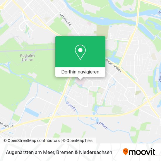 Augenärzten am Meer Karte