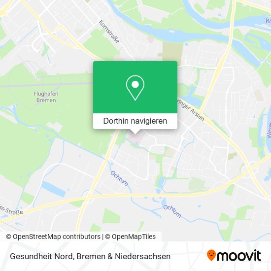 Gesundheit Nord Karte