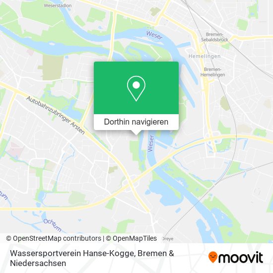Wassersportverein Hanse-Kogge Karte