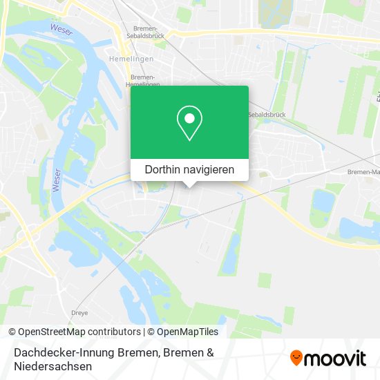 Dachdecker-Innung Bremen Karte