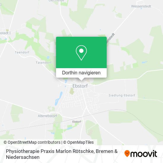 Physiotherapie Praxis Marlon Rötschke Karte
