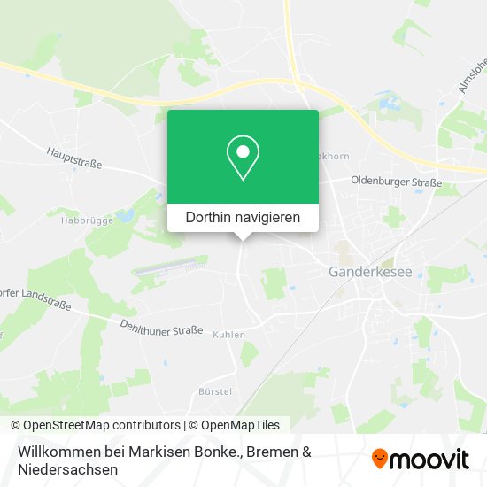 Willkommen bei Markisen Bonke. Karte