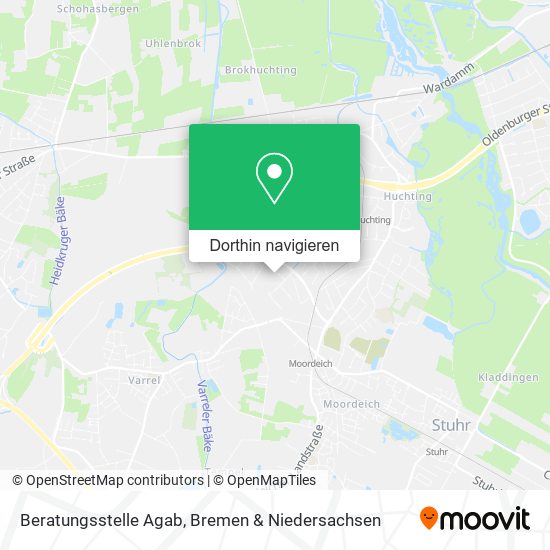 Beratungsstelle Agab Karte