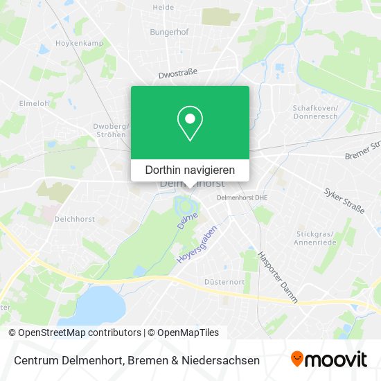 Centrum Delmenhort Karte
