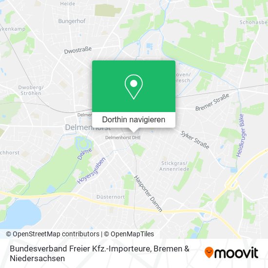 Bundesverband Freier Kfz.-Importeure Karte