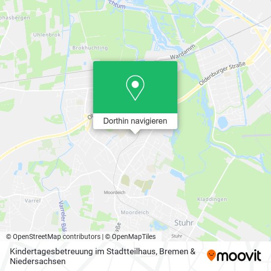 Kindertagesbetreuung im Stadtteilhaus Karte