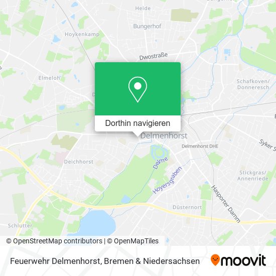 Feuerwehr Delmenhorst Karte