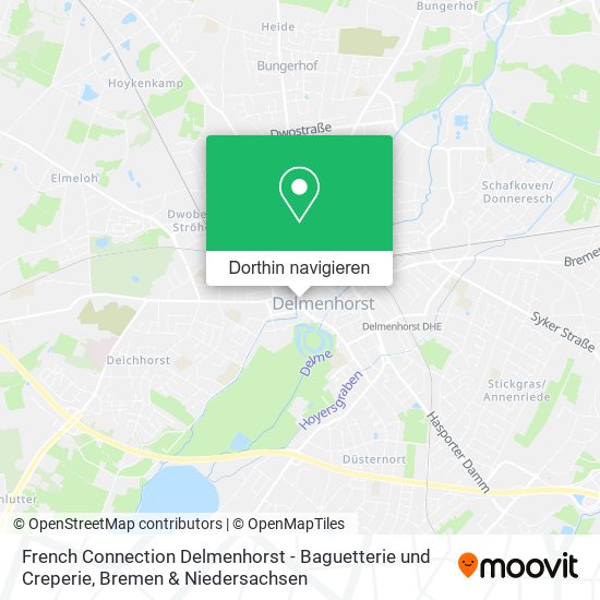 French Connection Delmenhorst - Baguetterie und Creperie Karte