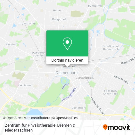 Zentrum für Physiotherapie Karte