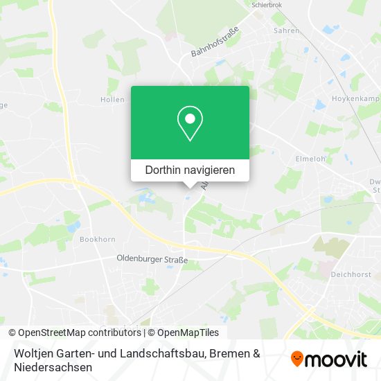 Woltjen Garten- und Landschaftsbau Karte