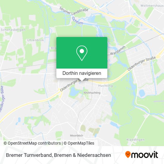 Bremer Turnverband Karte