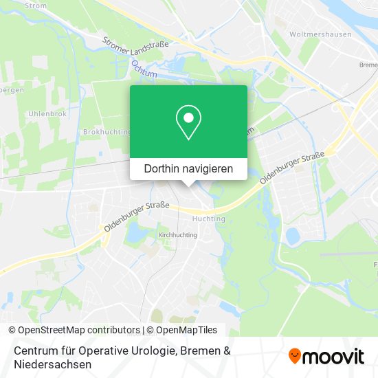 Centrum für Operative Urologie Karte