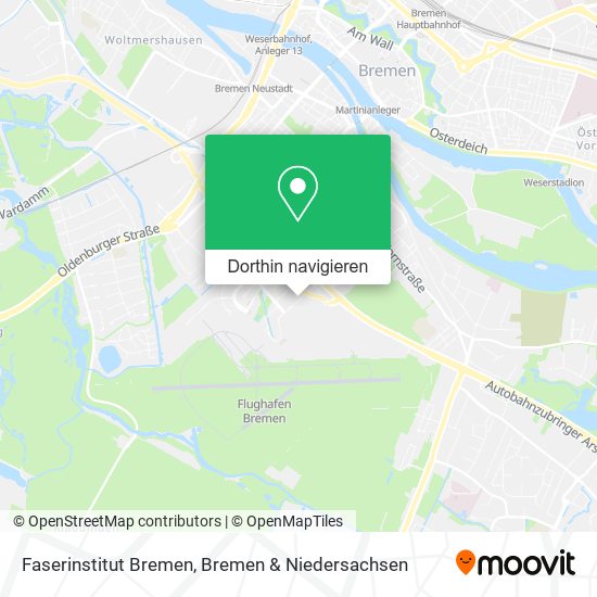 Faserinstitut Bremen Karte