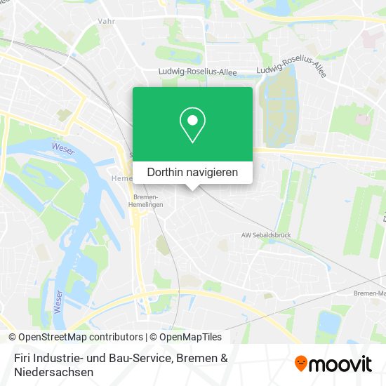 Firi Industrie- und Bau-Service Karte