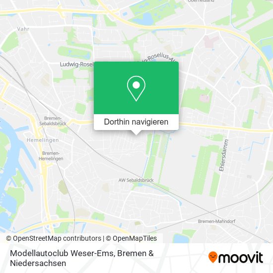 Modellautoclub Weser-Ems Karte