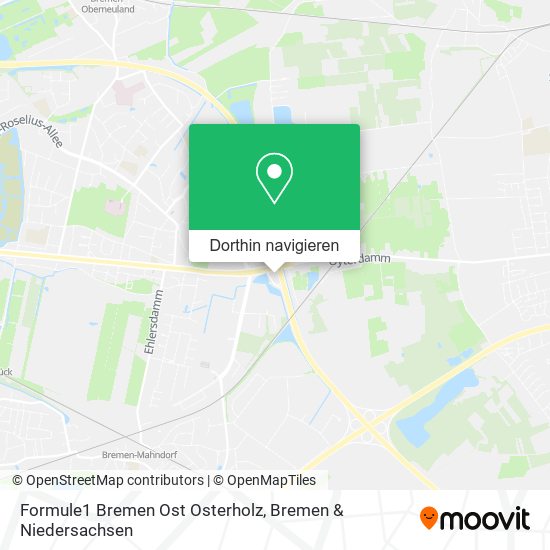 Formule1 Bremen Ost Osterholz Karte