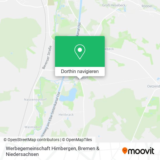 Werbegemeinschaft Himbergen Karte
