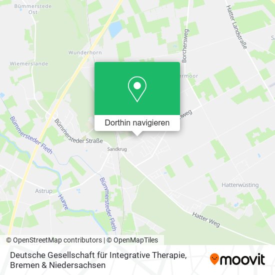 Deutsche Gesellschaft für Integrative Therapie Karte