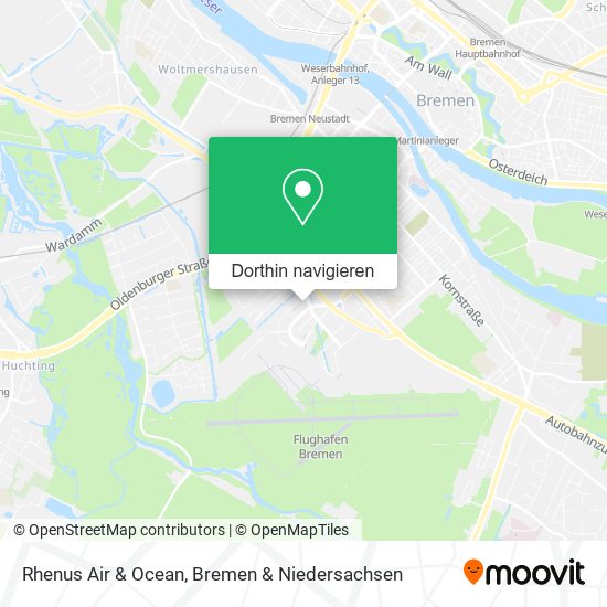 Rhenus Air & Ocean Karte