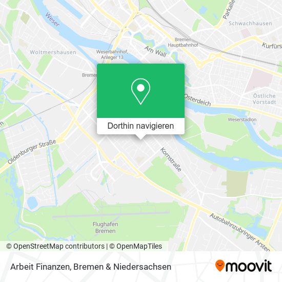 Arbeit Finanzen Karte