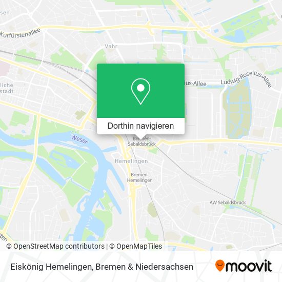 Eiskönig Hemelingen Karte