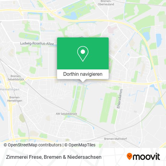 Zimmerei Frese Karte