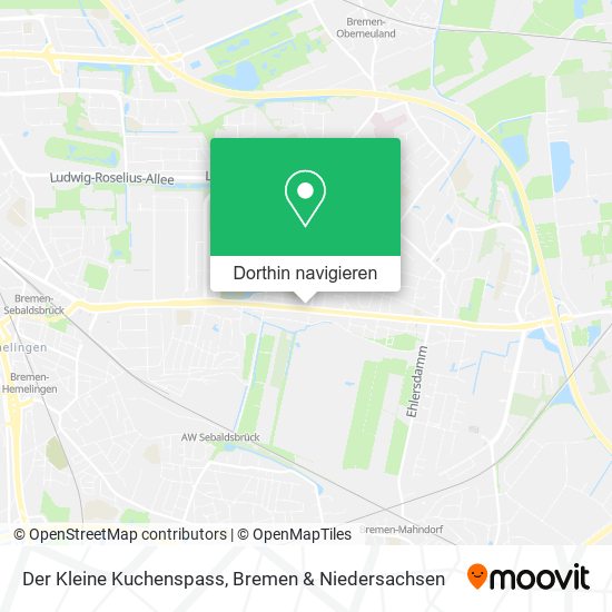 Der Kleine Kuchenspass Karte