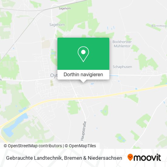 Gebrauchte Landtechnik Karte