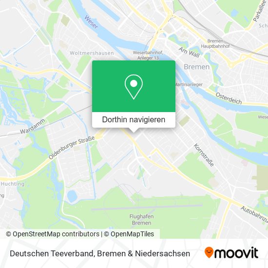 Deutschen Teeverband Karte