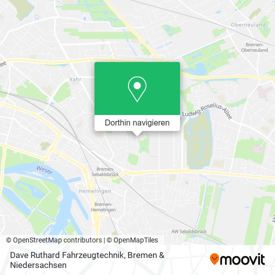 Dave Ruthard Fahrzeugtechnik Karte