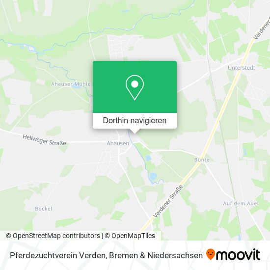 Pferdezuchtverein Verden Karte