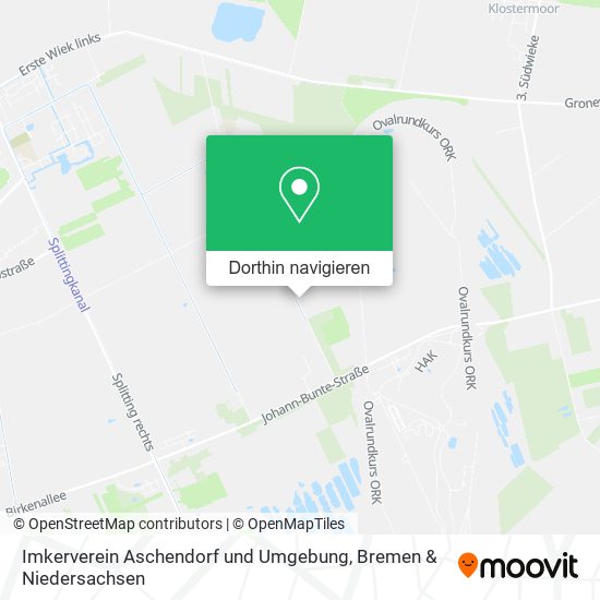 Imkerverein Aschendorf und Umgebung Karte