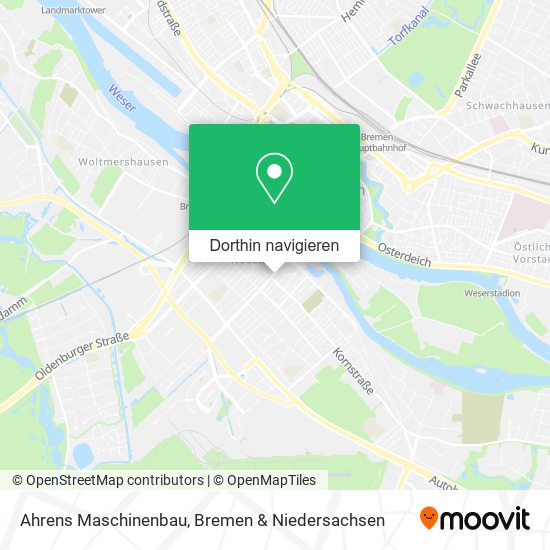 Ahrens Maschinenbau Karte