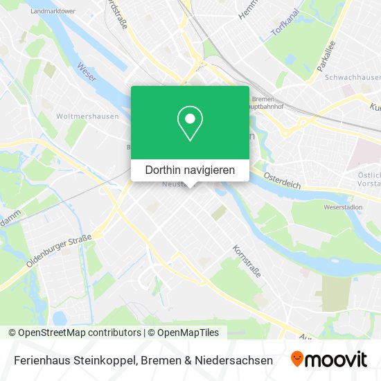 Ferienhaus Steinkoppel Karte