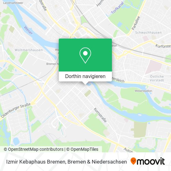 Izmir Kebaphaus Bremen Karte