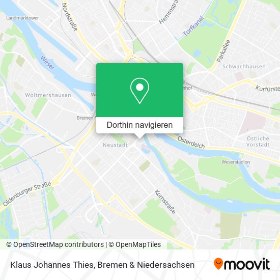 Klaus Johannes Thies Karte